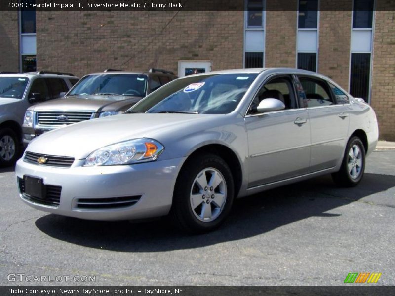 Silverstone Metallic / Ebony Black 2008 Chevrolet Impala LT
