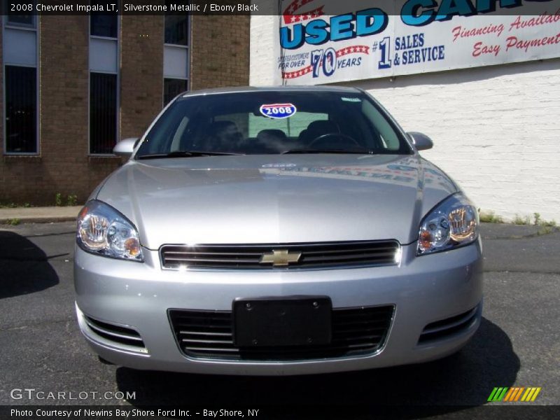 Silverstone Metallic / Ebony Black 2008 Chevrolet Impala LT