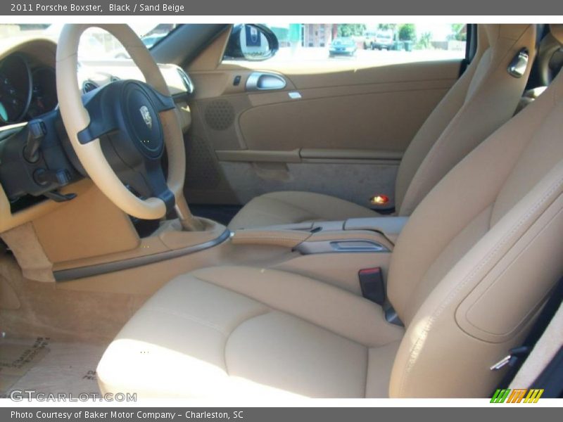 Black / Sand Beige 2011 Porsche Boxster