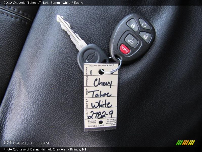 Summit White / Ebony 2010 Chevrolet Tahoe LT 4x4