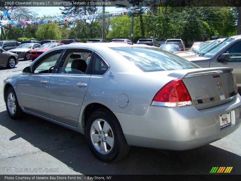 Silverstone Metallic / Ebony Black 2008 Chevrolet Impala LT