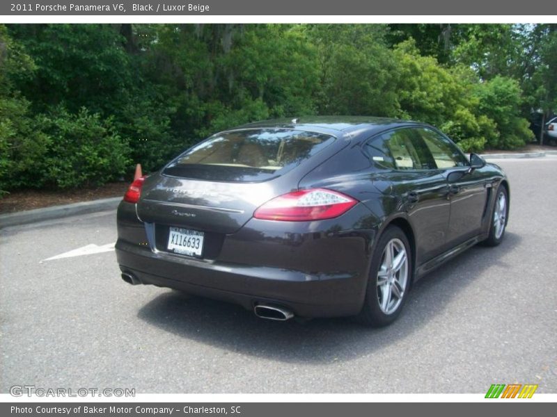 Black / Luxor Beige 2011 Porsche Panamera V6