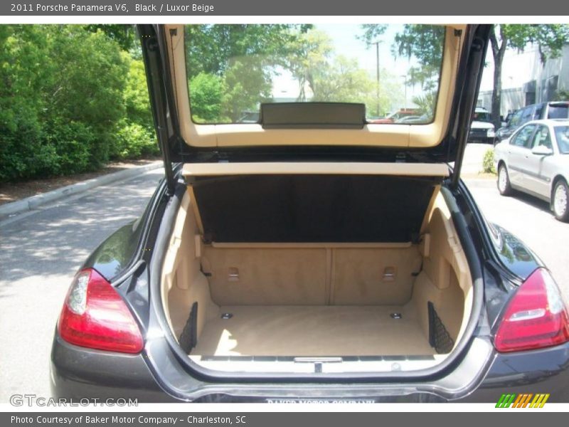 Black / Luxor Beige 2011 Porsche Panamera V6