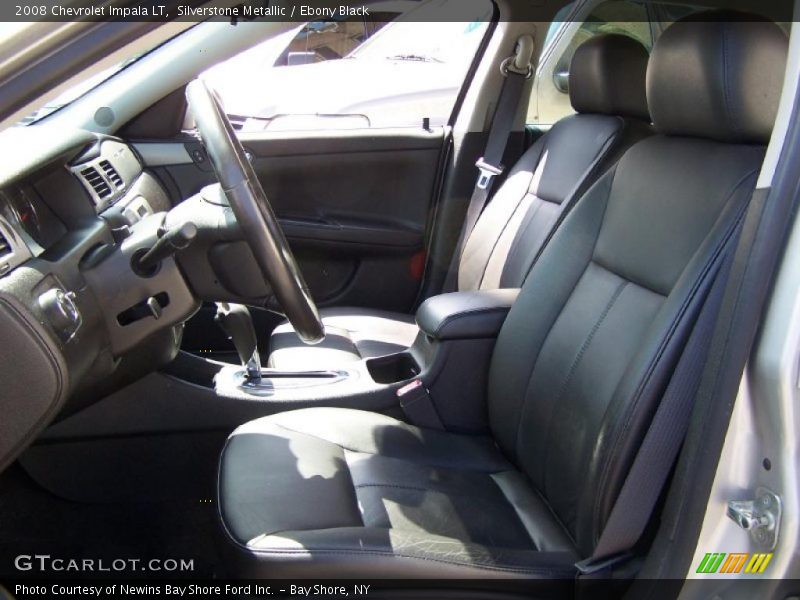 Silverstone Metallic / Ebony Black 2008 Chevrolet Impala LT