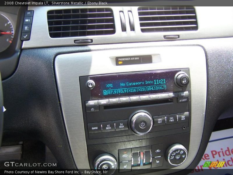 Silverstone Metallic / Ebony Black 2008 Chevrolet Impala LT