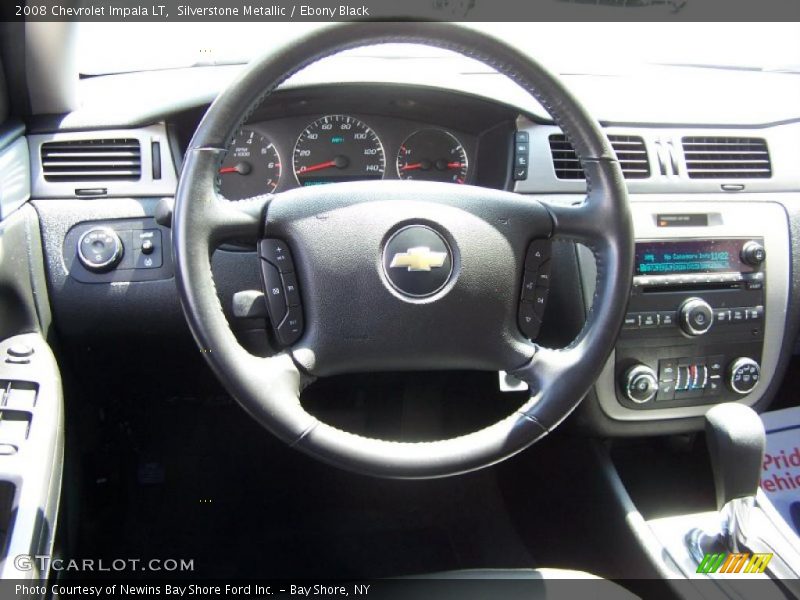 Silverstone Metallic / Ebony Black 2008 Chevrolet Impala LT