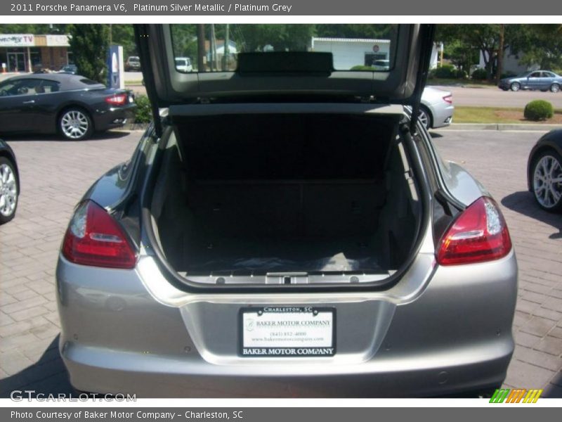 Platinum Silver Metallic / Platinum Grey 2011 Porsche Panamera V6