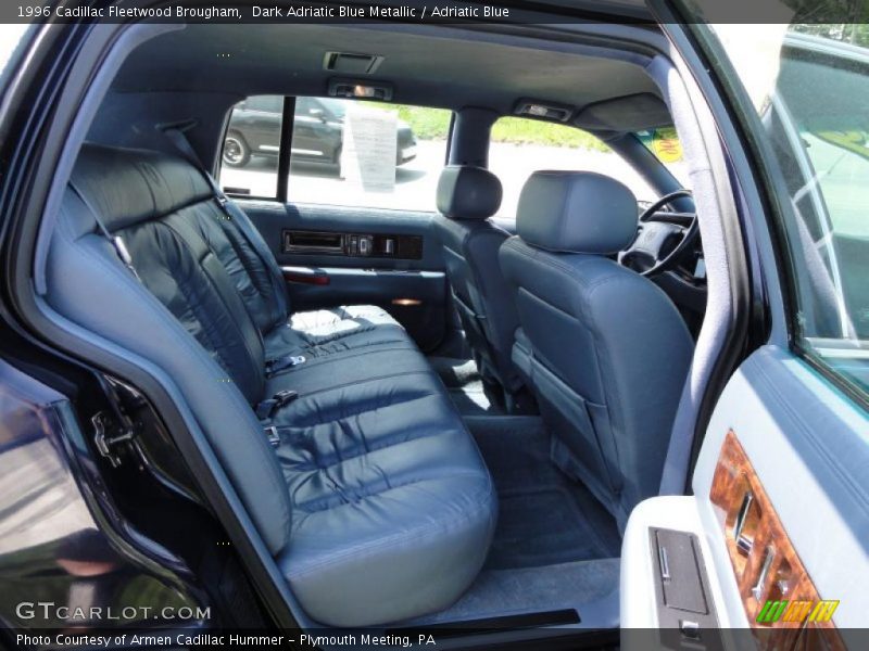  1996 Fleetwood Brougham Adriatic Blue Interior