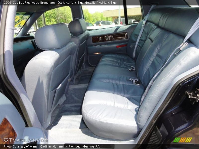  1996 Fleetwood Brougham Adriatic Blue Interior