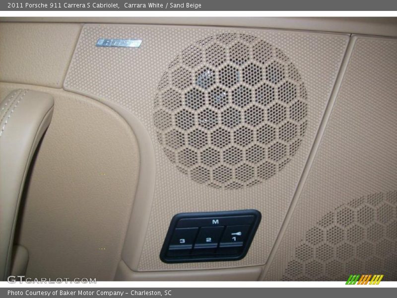 Carrara White / Sand Beige 2011 Porsche 911 Carrera S Cabriolet