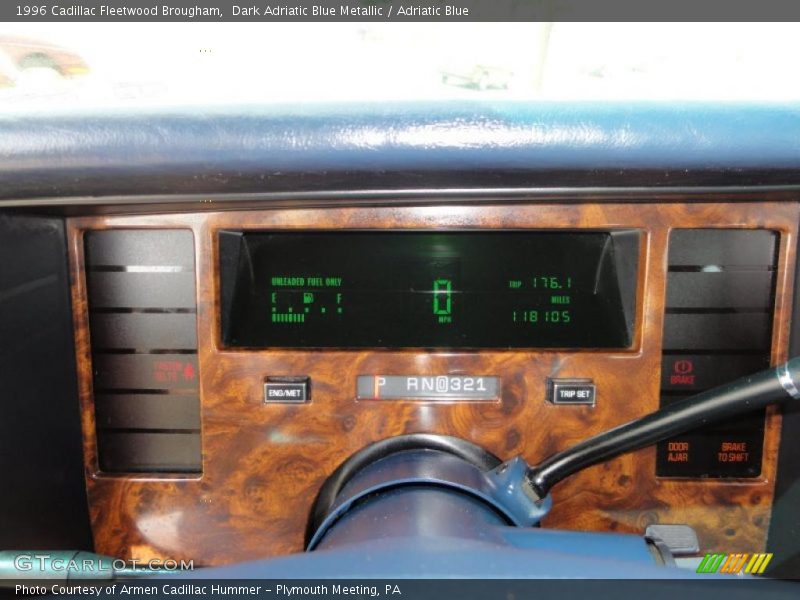  1996 Fleetwood Brougham Brougham Gauges