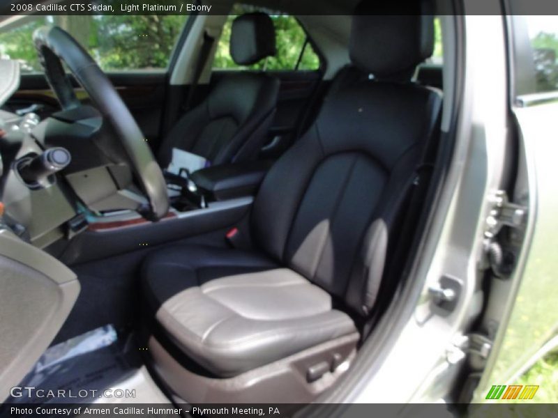 Light Platinum / Ebony 2008 Cadillac CTS Sedan
