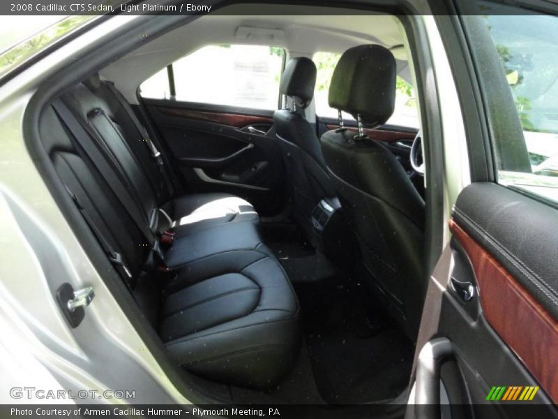 Light Platinum / Ebony 2008 Cadillac CTS Sedan