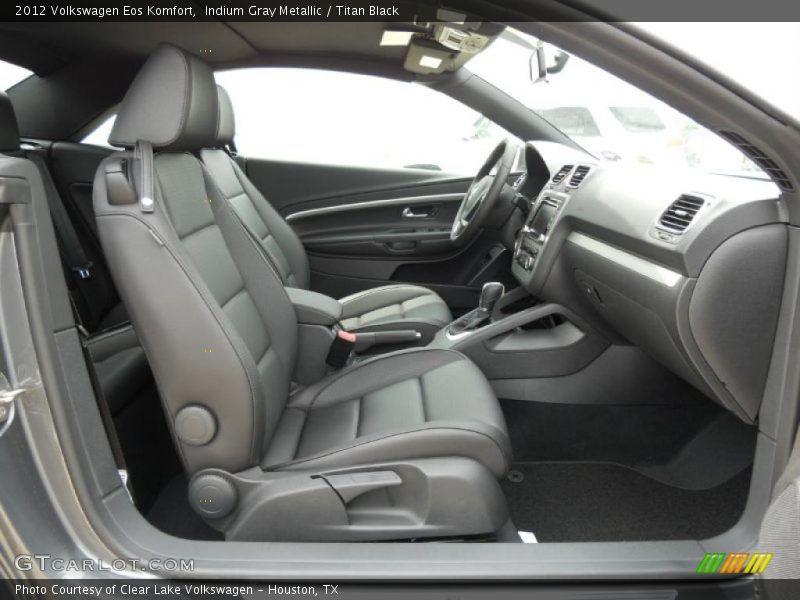  2012 Eos Komfort Titan Black Interior