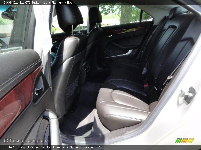 Light Platinum / Ebony 2008 Cadillac CTS Sedan