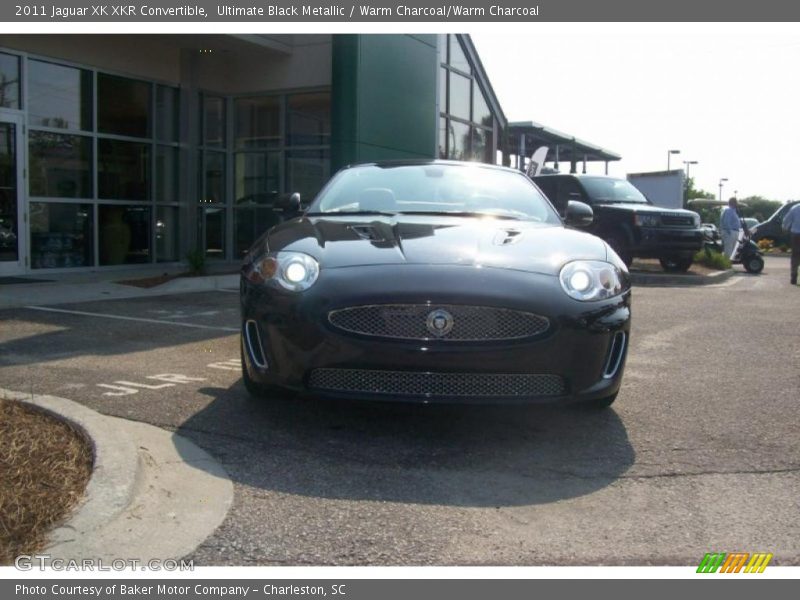 Ultimate Black Metallic / Warm Charcoal/Warm Charcoal 2011 Jaguar XK XKR Convertible