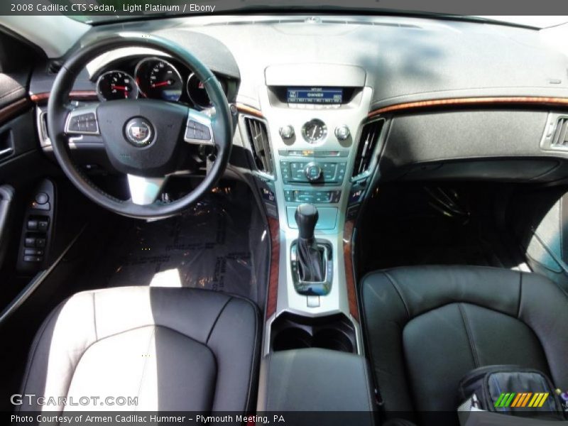 Light Platinum / Ebony 2008 Cadillac CTS Sedan