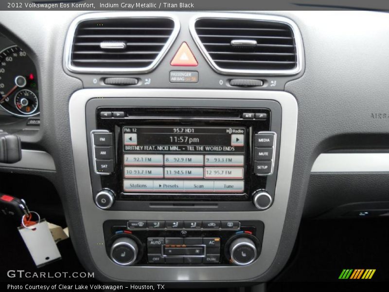 Controls of 2012 Eos Komfort