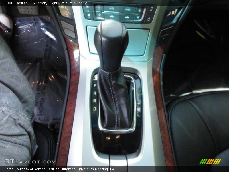 Light Platinum / Ebony 2008 Cadillac CTS Sedan