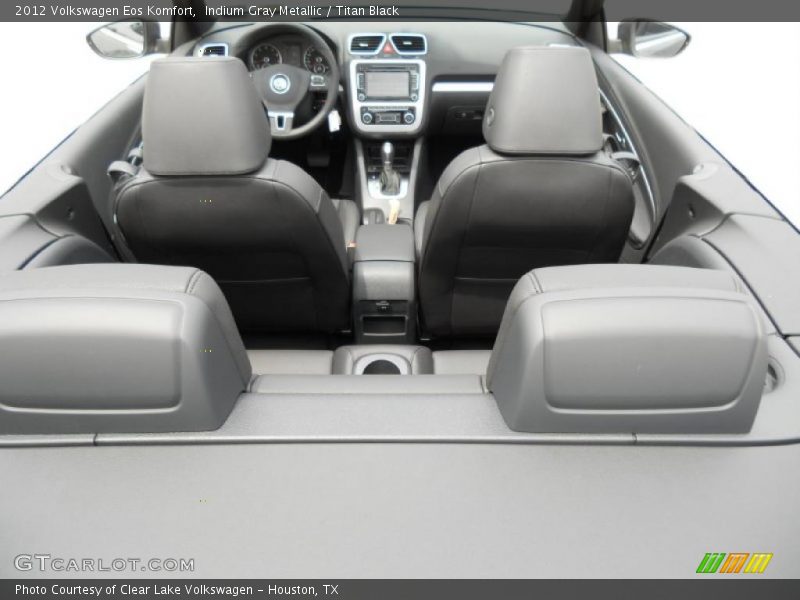 Indium Gray Metallic / Titan Black 2012 Volkswagen Eos Komfort