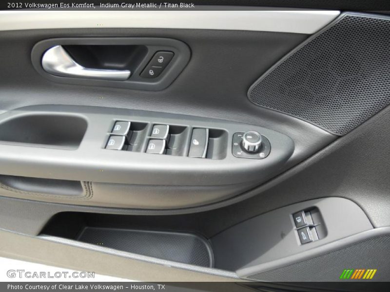Indium Gray Metallic / Titan Black 2012 Volkswagen Eos Komfort