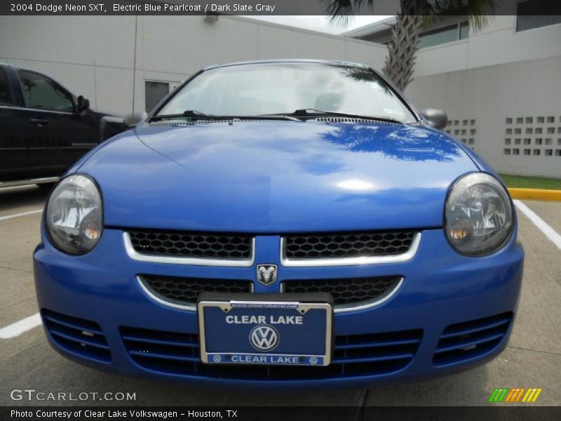 Electric Blue Pearlcoat / Dark Slate Gray 2004 Dodge Neon SXT