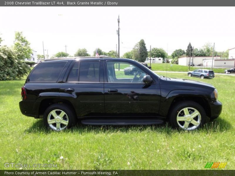Black Granite Metallic / Ebony 2008 Chevrolet TrailBlazer LT 4x4