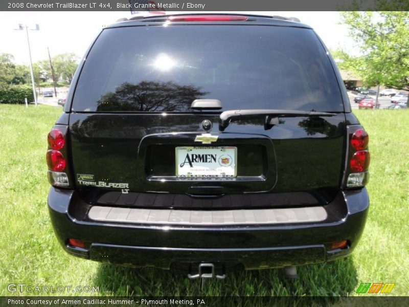 Black Granite Metallic / Ebony 2008 Chevrolet TrailBlazer LT 4x4