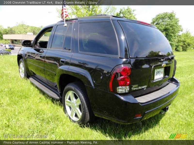 Black Granite Metallic / Ebony 2008 Chevrolet TrailBlazer LT 4x4