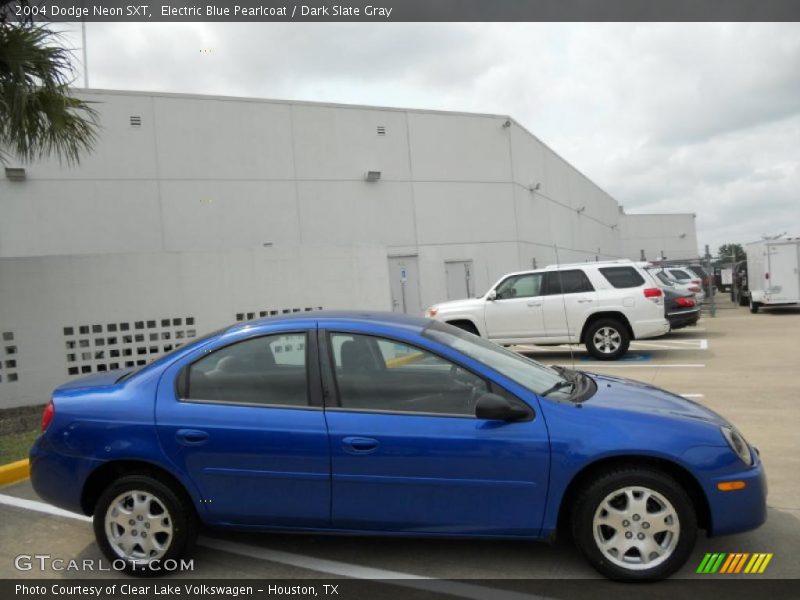 Electric Blue Pearlcoat / Dark Slate Gray 2004 Dodge Neon SXT