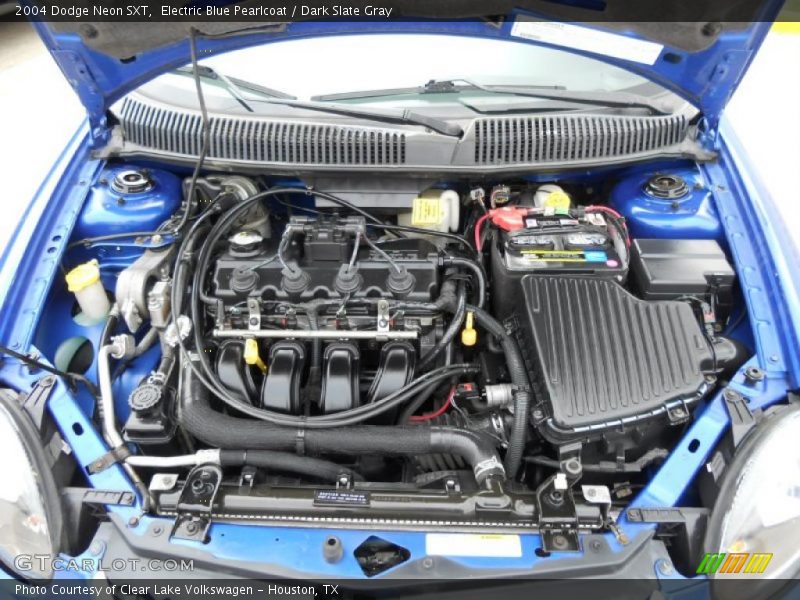 Electric Blue Pearlcoat / Dark Slate Gray 2004 Dodge Neon SXT