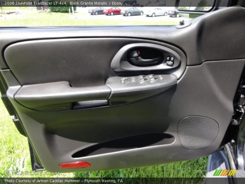 Black Granite Metallic / Ebony 2008 Chevrolet TrailBlazer LT 4x4