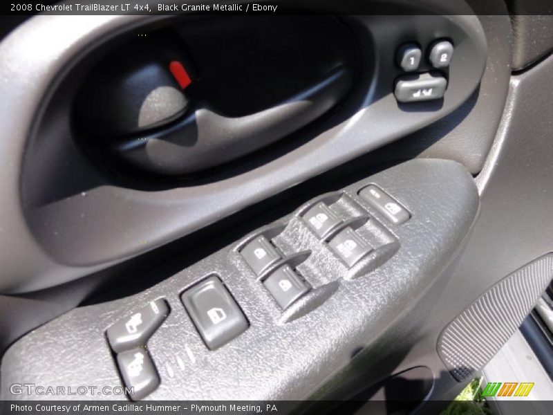 Black Granite Metallic / Ebony 2008 Chevrolet TrailBlazer LT 4x4
