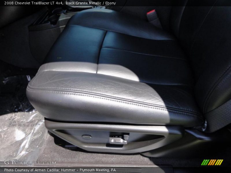 Black Granite Metallic / Ebony 2008 Chevrolet TrailBlazer LT 4x4