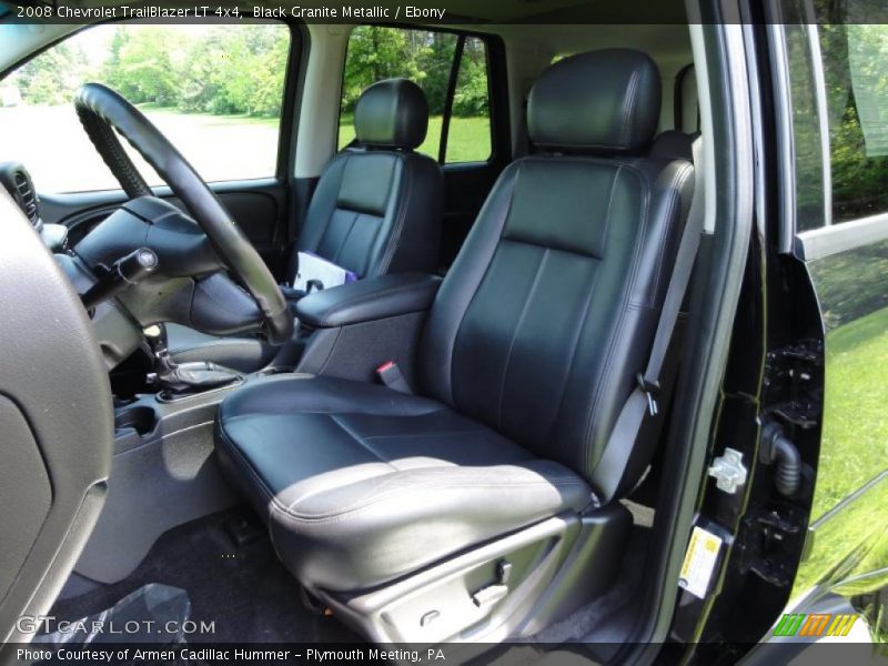 Black Granite Metallic / Ebony 2008 Chevrolet TrailBlazer LT 4x4