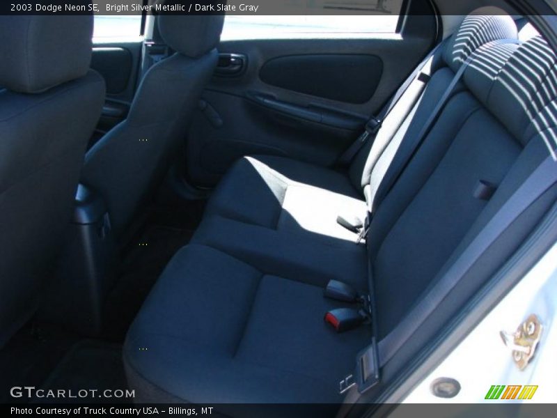 Bright Silver Metallic / Dark Slate Gray 2003 Dodge Neon SE