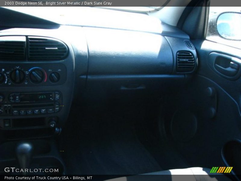Bright Silver Metallic / Dark Slate Gray 2003 Dodge Neon SE