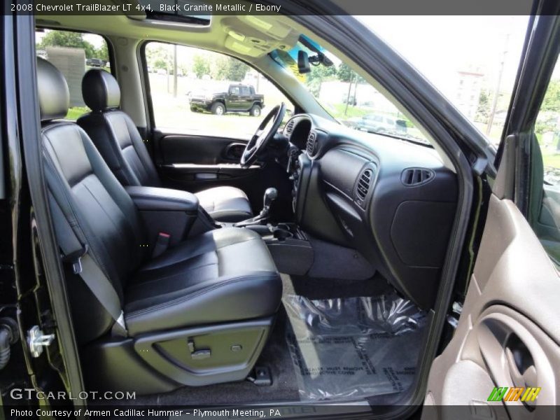 Black Granite Metallic / Ebony 2008 Chevrolet TrailBlazer LT 4x4