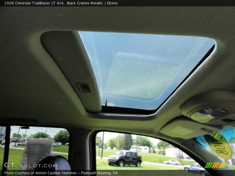 Black Granite Metallic / Ebony 2008 Chevrolet TrailBlazer LT 4x4