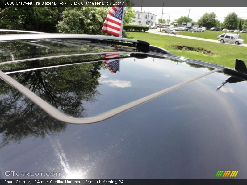 Black Granite Metallic / Ebony 2008 Chevrolet TrailBlazer LT 4x4