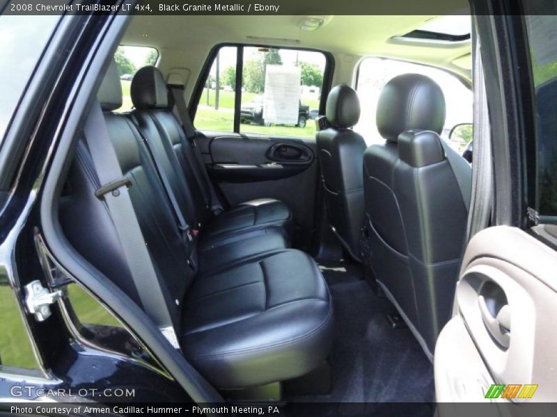 Black Granite Metallic / Ebony 2008 Chevrolet TrailBlazer LT 4x4