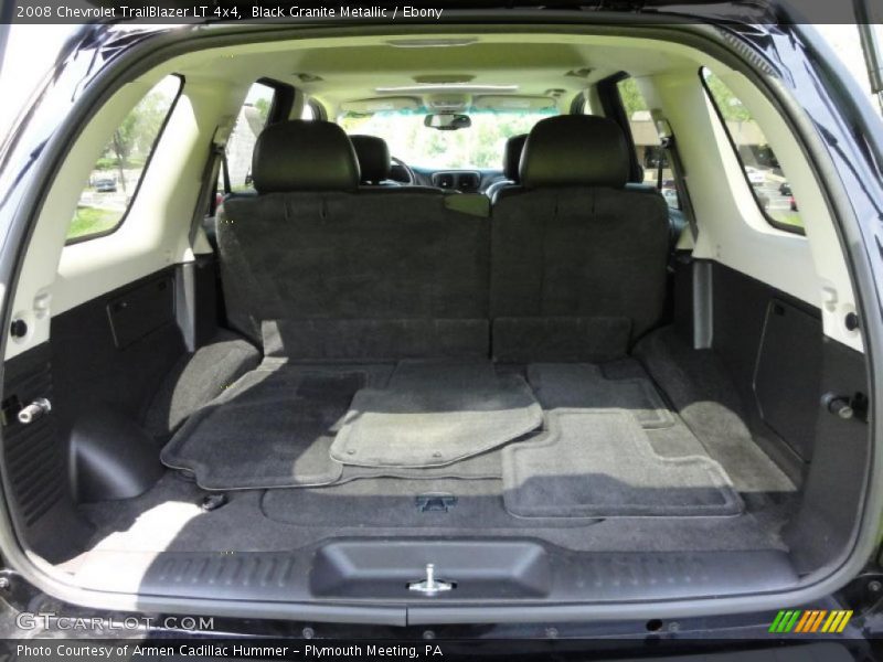 Black Granite Metallic / Ebony 2008 Chevrolet TrailBlazer LT 4x4