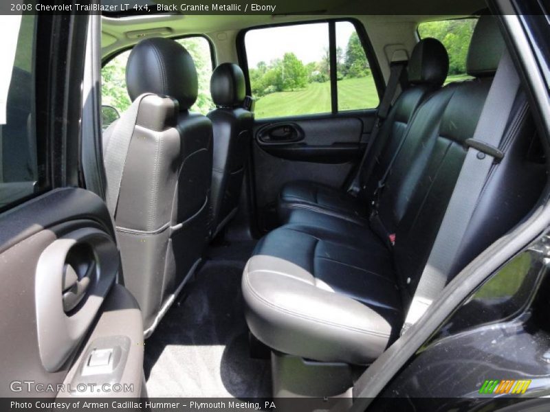 Black Granite Metallic / Ebony 2008 Chevrolet TrailBlazer LT 4x4