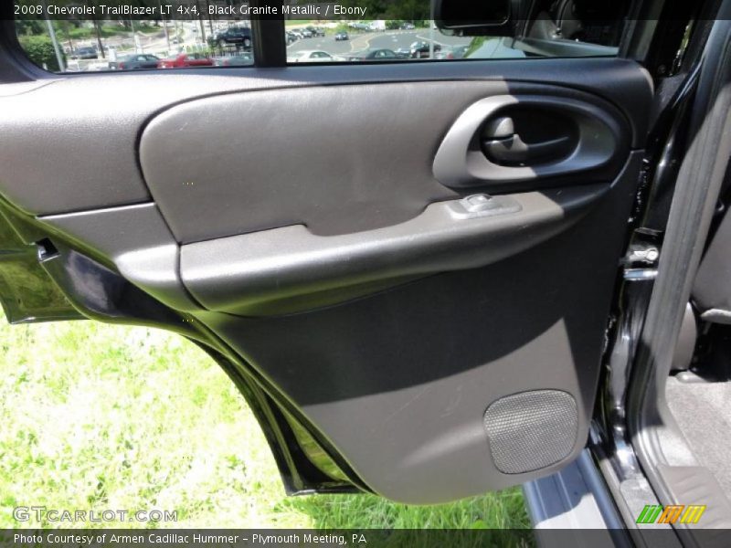 Black Granite Metallic / Ebony 2008 Chevrolet TrailBlazer LT 4x4
