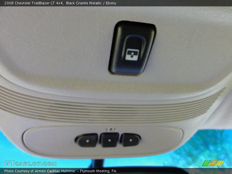 Black Granite Metallic / Ebony 2008 Chevrolet TrailBlazer LT 4x4