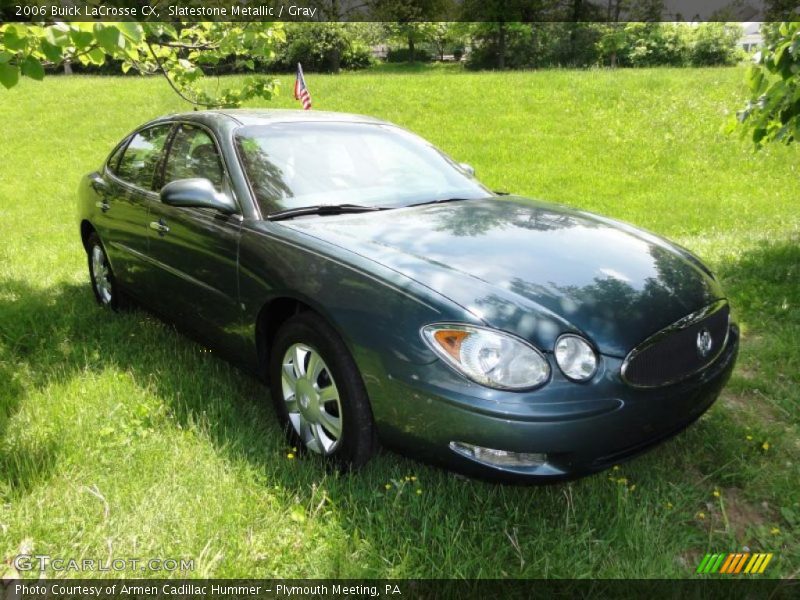 Slatestone Metallic / Gray 2006 Buick LaCrosse CX