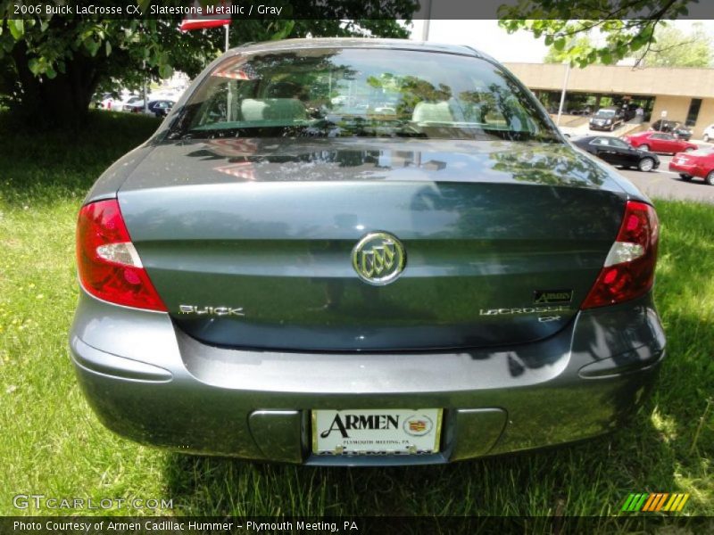 Slatestone Metallic / Gray 2006 Buick LaCrosse CX