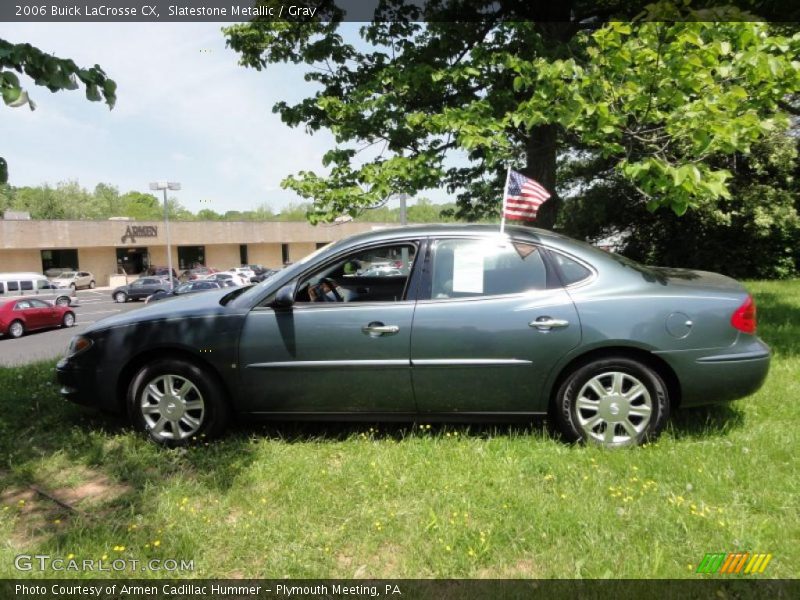 Slatestone Metallic / Gray 2006 Buick LaCrosse CX