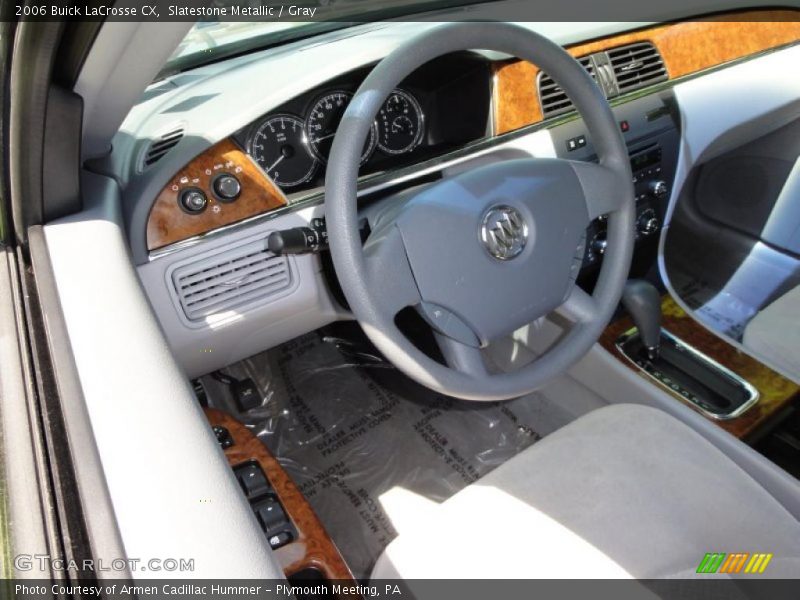 Slatestone Metallic / Gray 2006 Buick LaCrosse CX