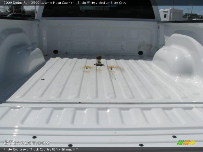 Bright White / Medium Slate Gray 2009 Dodge Ram 2500 Laramie Mega Cab 4x4